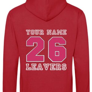 Sunnymede Primary School 2026 Leavers Hoodie - Red