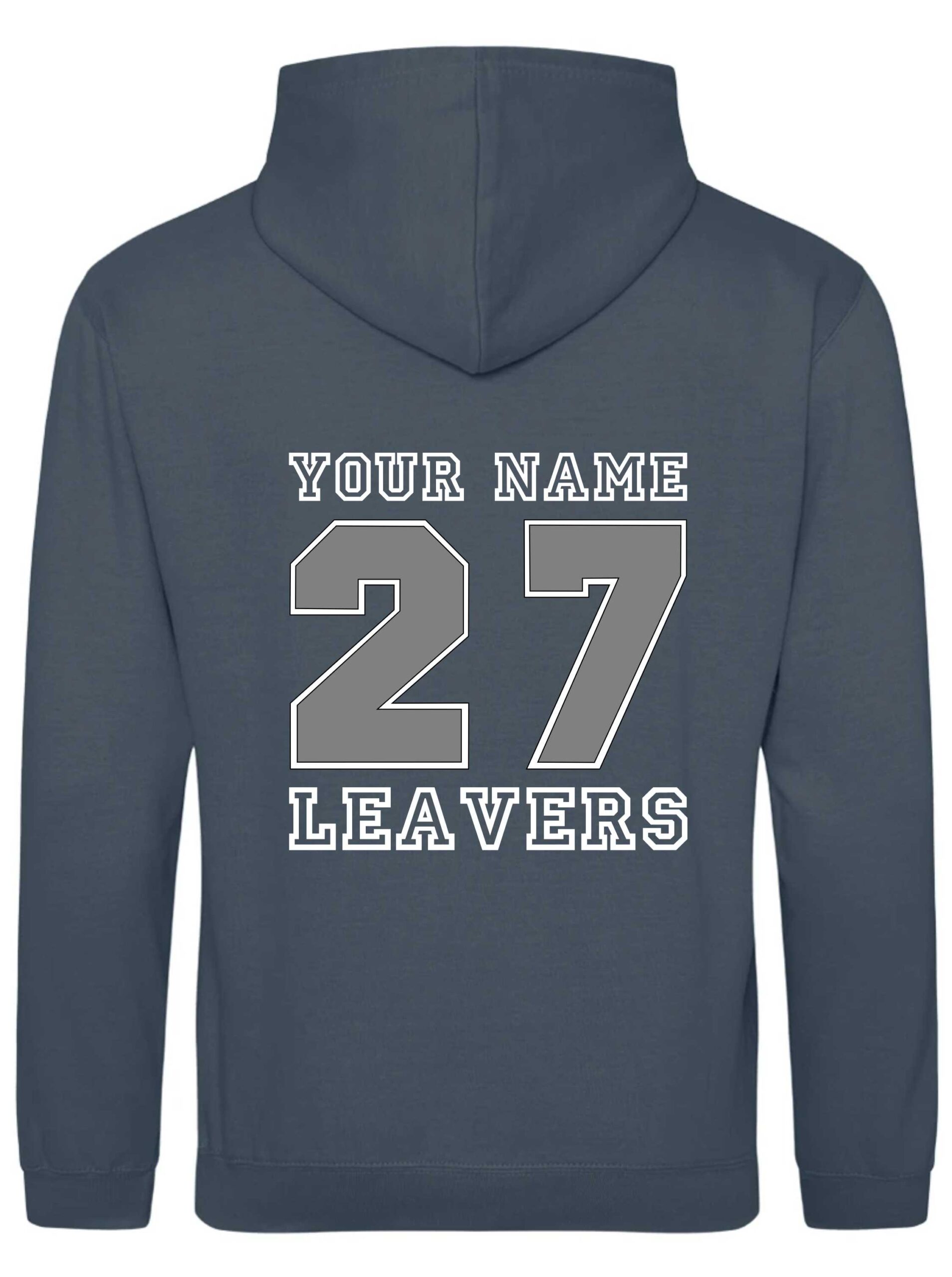 2027 Leavers - Airforce Blue - Back