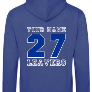 Sunnymede Primary School 2027 Leavers Hoodie - Royal Blue