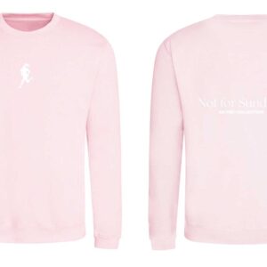 Not for Sundays Pink Sweatshirt